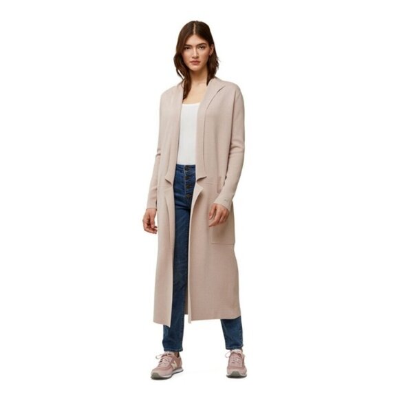 Soia & Kyo Women's Cream Long Cardigan - Picture 1 of 16